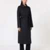 Cappotto iconico Manuela, blu oltremare