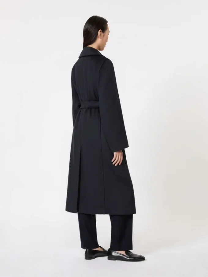 Cappotto iconico Manuela, blu oltremare