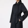 Cappotto iconico Manuela, blu oltremare
