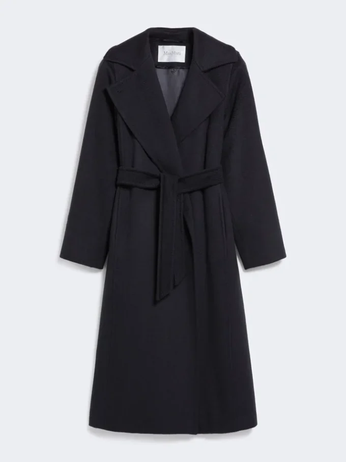 Cappotto iconico Manuela, blu oltremare