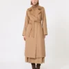 Cappotto iconico Manuela, color cammello
