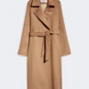 Cappotto iconico Manuela, color cammello