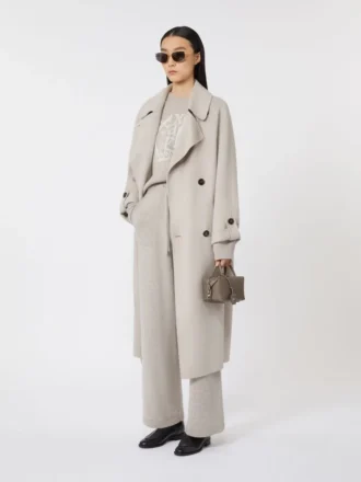 Cappotto in lana, beige