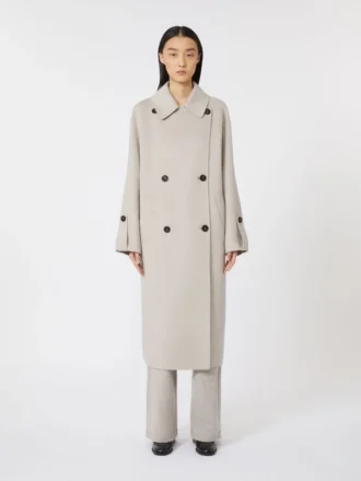 Cappotto in lana, beige