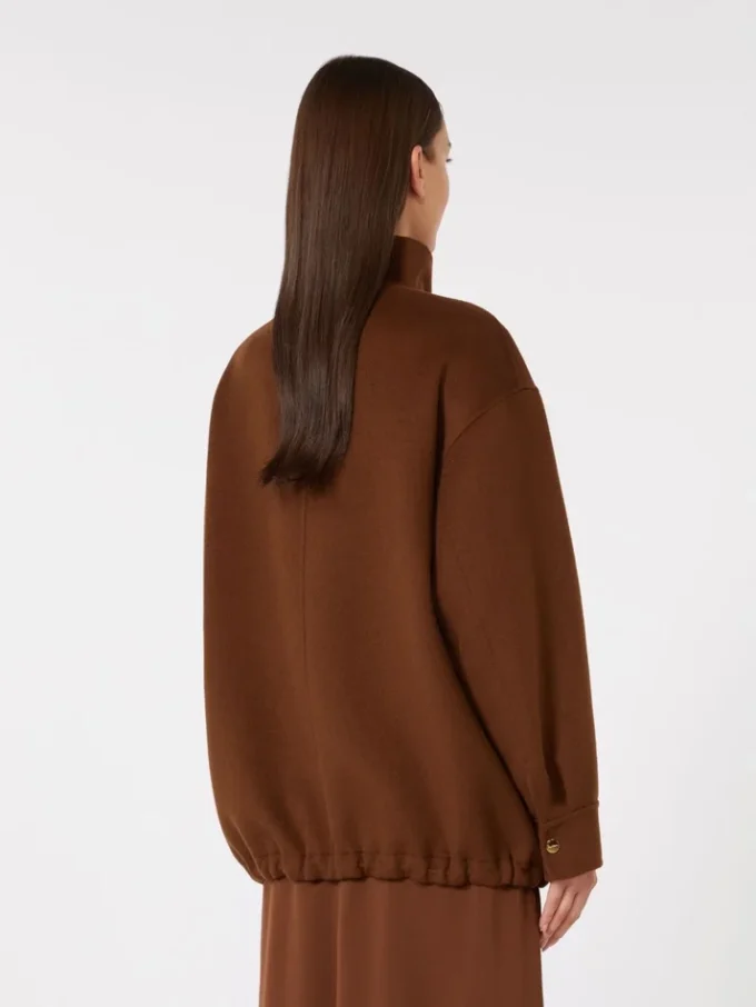 Cappotto in lana, cashmere e seta, color cioccolato Cappotto in lana, cashmere e seta, color cioccolato