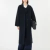 Cappotto in misto lana Double Face, blu navy Cappotto in misto lana Double Face, blu navy
