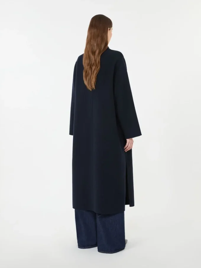 Cappotto in misto lana Double Face, blu navy Cappotto in misto lana Double Face, blu navy