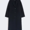 Cappotto in misto lana Double Face, blu navy Cappotto in misto lana Double Face, blu navy