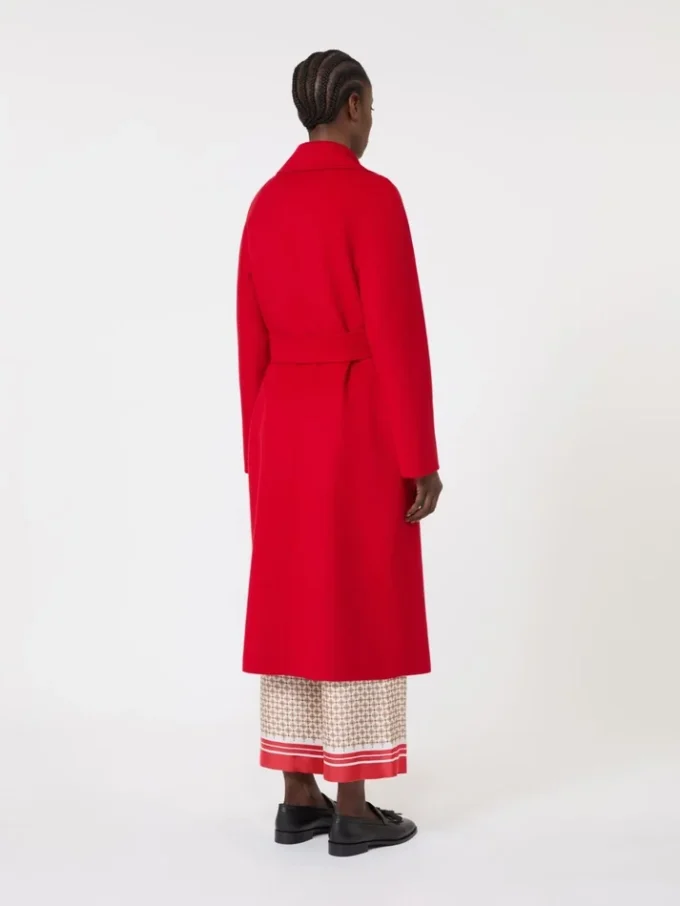 Cappotto lungo in lana, cashmere e seta, rosso Cappotto lungo in lana, cashmere e seta, rosso