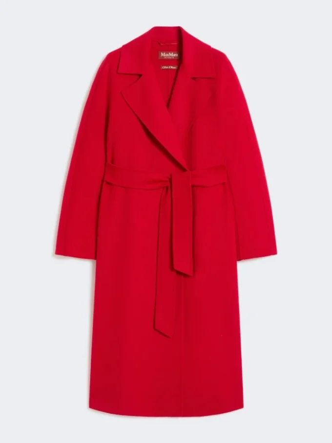 Cappotto lungo in lana, cashmere e seta, rosso Cappotto lungo in lana, cashmere e seta, rosso