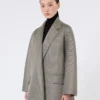 Cappotto oversize in maglia jersey, grigio medio Cappotto oversize in maglia jersey, grigio medio