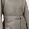 Cappotto oversize in maglia jersey, grigio medio Cappotto oversize in maglia jersey, grigio medio