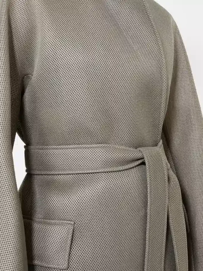 Cappotto oversize in maglia jersey, grigio medio Cappotto oversize in maglia jersey, grigio medio