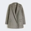 Cappotto oversize in maglia jersey, grigio medio Cappotto oversize in maglia jersey, grigio medio