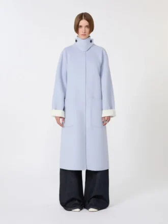 Cappotto reversibile in Pure Wool, avio