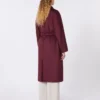 Cappotto-vestaglia in lana, bordeaux Cappotto-vestaglia in lana, bordeaux