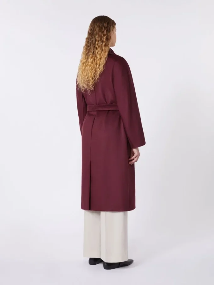 Cappotto-vestaglia in lana, bordeaux Cappotto-vestaglia in lana, bordeaux