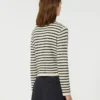 Cardigan corto in cotone, blu navy