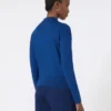 Cardigan femminile in lana, blu cina