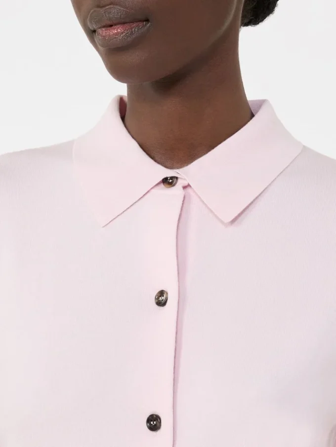 Cardigan femminile in lana, rosa