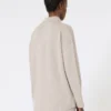 Cardigan in lana e cashmere, beige Cardigan in lana e cashmere, beige