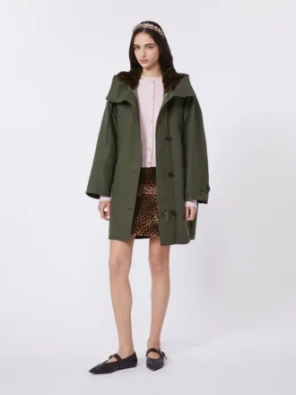 Cardigan in lana e cashmere, rosa