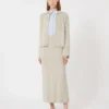 Cardigan in maglia di cashmere, beige Cardigan in maglia di cashmere, beige