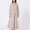 Cardigan in mohair, sabbia Cardigan in mohair, sabbia