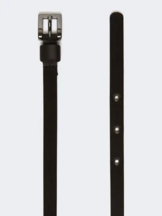 Cintura in raso con decorazioni, nera Cintura in raso con decorazioni, nera