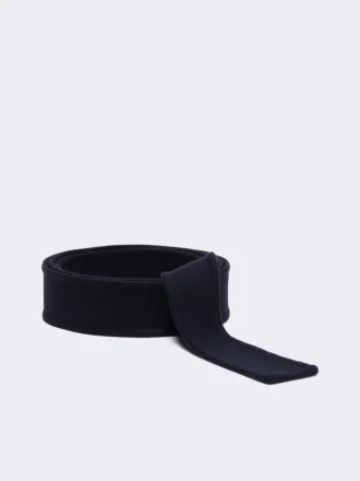 Cintura in tessuto di Pure Wool, blu notte