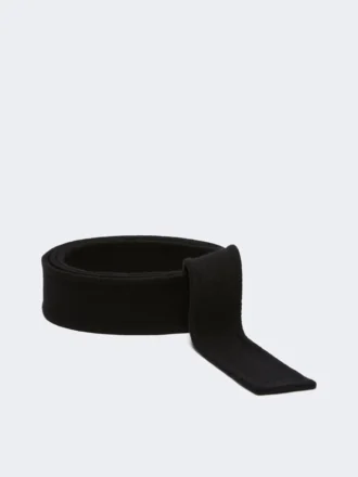 Cintura in tessuto di Pure Wool, nera