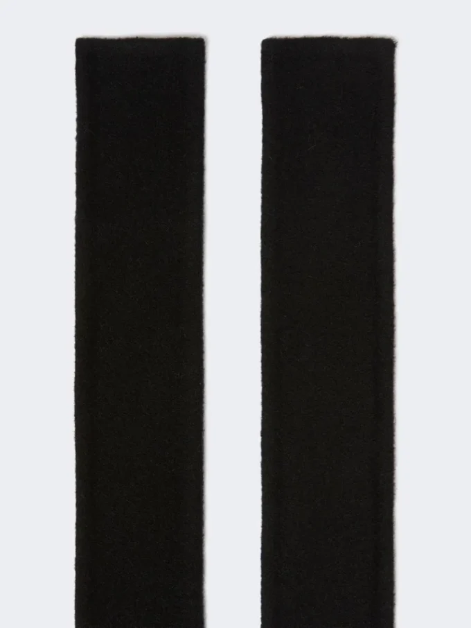 Cintura in tessuto di Pure Wool, nera
