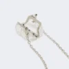 Collana con ciondolo a forma di borsa Pasticcino, trasparente Collana con ciondolo a forma di borsa Pasticcino, trasparente