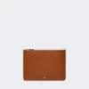 Custodia per tablet in pelle, marrone ambra