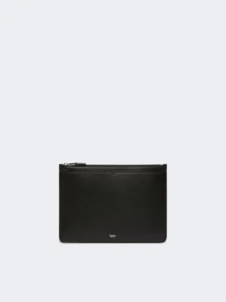 Custodia per tablet in pelle, nera