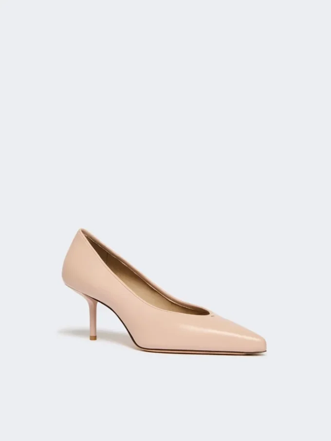 Décolleté in nappa, rosa Décolleté in nappa, rosa
