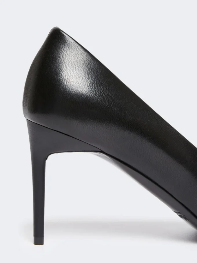 Décolleté in pelle nappa, nero Décolleté in pelle nappa, nero