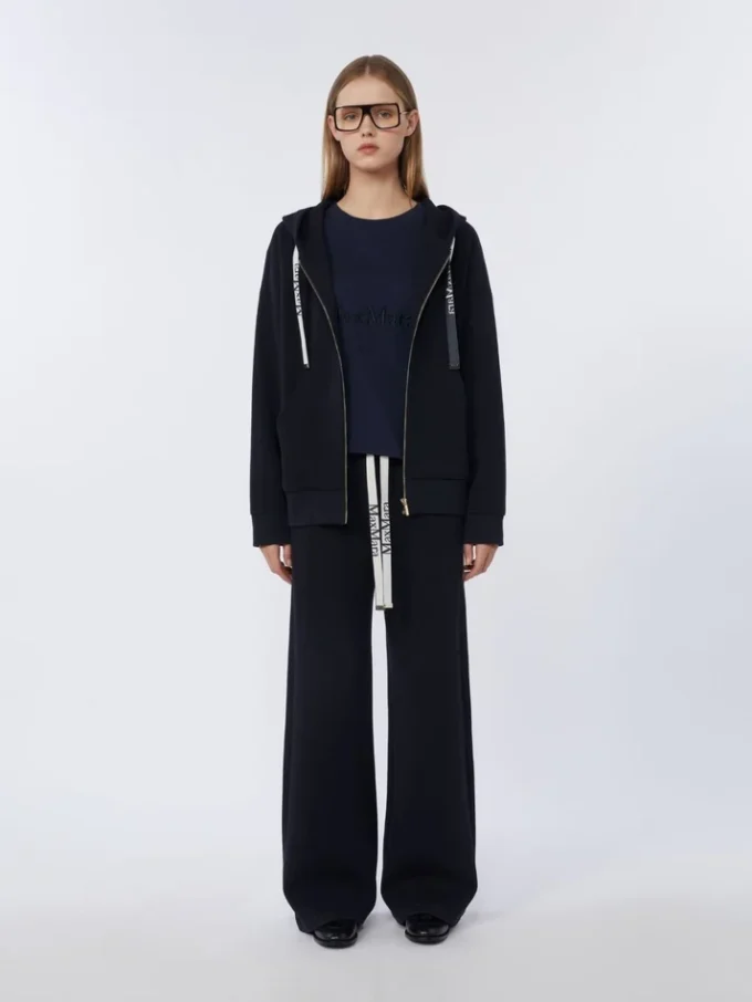 T-shirt oversize in jersey, blu oltremare T-shirt oversize in jersey, blu oltremare