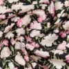 Foulard in twill di seta fantasia, rosa