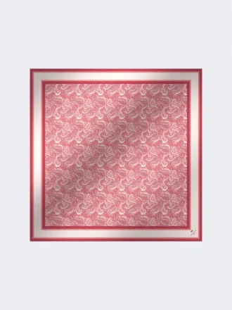 Foulard maxi in modal e seta, color salmone
