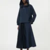Giacca a vento in tessuto tecnico, blu navy
