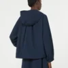 Giacca a vento in tessuto tecnico, blu navy