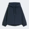Giacca a vento in tessuto tecnico, blu navy