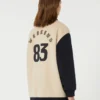Giacca bomber in lana Double Face, color sabbia Giacca bomber in lana Double Face, color sabbia
