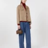Giacca corta in lana, beige Giacca corta in lana, beige