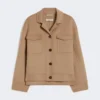 Giacca corta in lana, beige Giacca corta in lana, beige