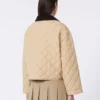 Giacca imbottita reversibile in tessuto idrorepellente, beige Giacca imbottita reversibile in tessuto idrorepellente, beige