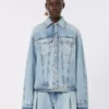 Giacca in denim a due pezzi, blu notte Giacca in denim a due pezzi, blu notte