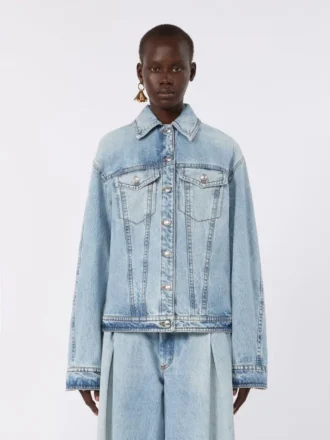 Giacca in denim a due pezzi, blu notte
