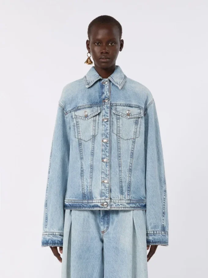 Giacca in denim a due pezzi, blu notte Giacca in denim a due pezzi, blu notte